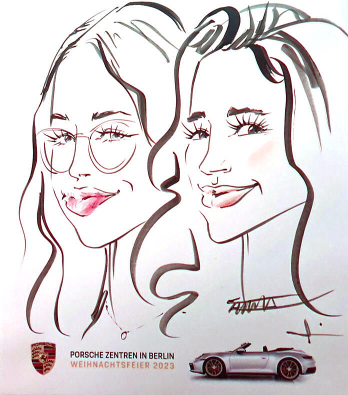 Doppelportrait Porsche