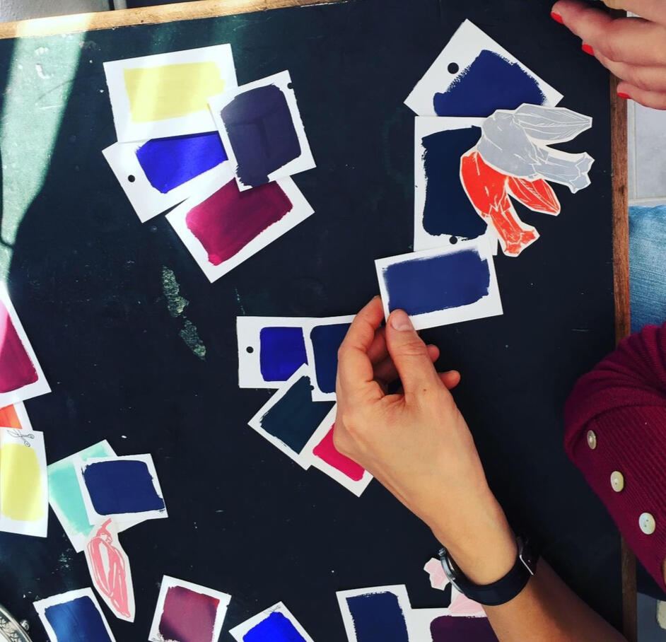 wir suchen Farben für den Kalender